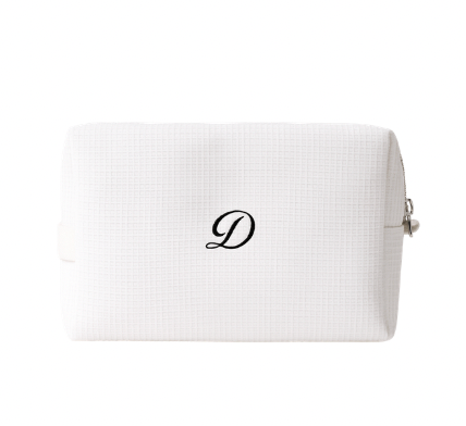 Initial Cosmetic Bag