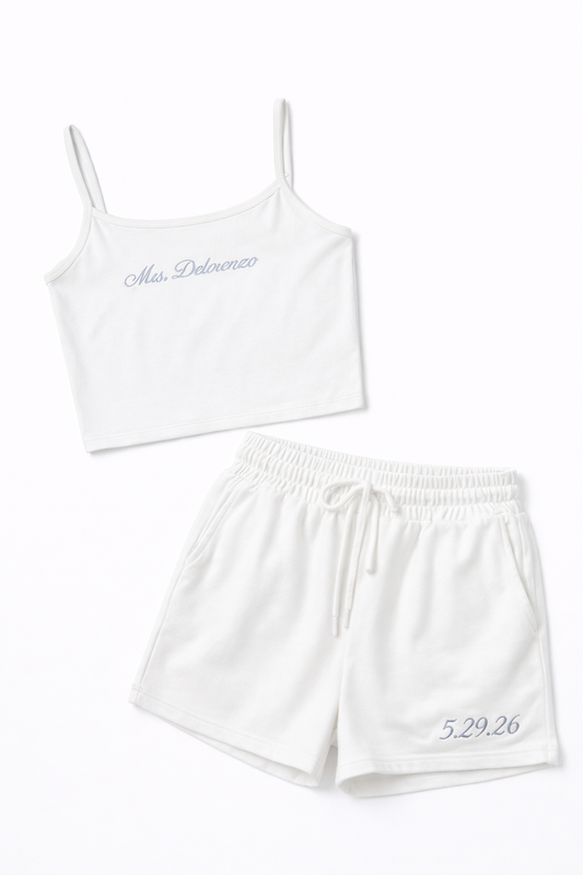 Future Mrs. Tank & Short Set